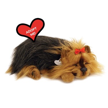 88 Unlimited Perfect Petzzz  Original Petzzz Yorkie Realistic Lifelike Stuffed Interactive Pet Toy Companion Pet Dog with 100 Handcrafted Synthetic Fur