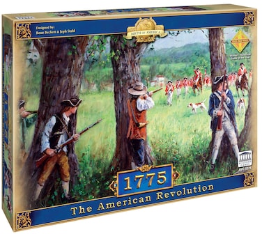 Academy Games  1775 Rebellion The American Revolution  Board Game  2 to 4 Players  60 to 120 Minutes