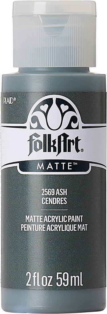 FolkArt 2569 Acrylic Paint 2 Ounce Ash