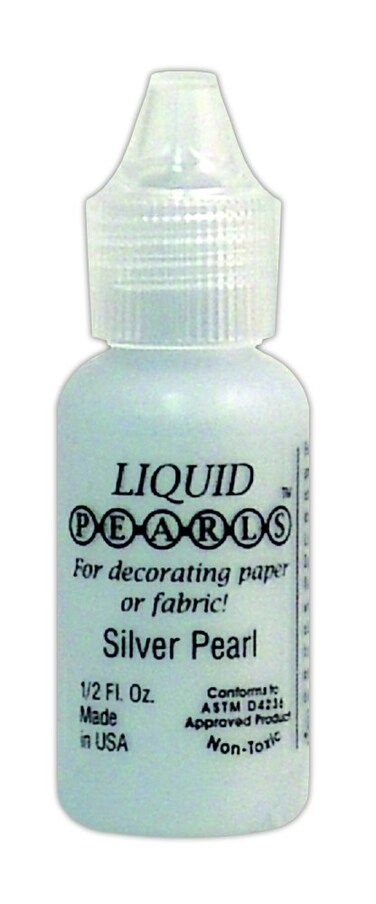 Ranger LPL02055 Liquid Pearls Dimensional Paint Silver