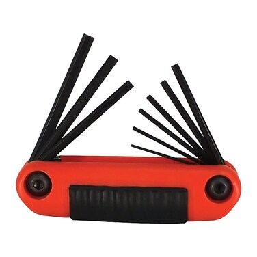 EKLIND 25912 ErgoFold Foldup Hex Key allen wrench  9pc set SAE Inch Sizes 050316