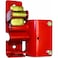 SpeeCo Genuine One Way Gate Latch Lockable Red Perfect for Ranches Pastures and Farms Part Number S16100500