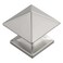 Hickory Hardware P3014SN Studio Collection Knob 1 Inch Square Satin Nickel