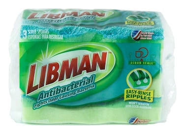 Libman 3 Count Sponge Pack 412 by 3 by Libman