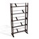 Atlantic Element Media Storage Rack  Holds Up to 230 CDs or 150 DVDs Contemporary Wood  Metal Design with Wide Feet for Greater Stability PN35535601 In Espresso