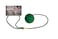 Just Jump It Ankle Skip Ball Foldable Wheel Skip It Jump Rope for Kids Exercise Equipment and Agility Toy  Green