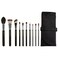 Bdellium Tools Professional Makeup Brush Maestro Series  The Key Essential 10pc Brush Set with RollUp Pouch