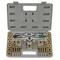 NEIKO 00911A SAE Tap and Die Set TitaniumCoated Alloy Steel Taps and Dies Large ThreadingTool Kit with Storage Case 40Piece Set