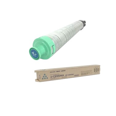 Ricoh Genuine 821184 Cyan Toner Cartridge  27000 Page Yield OEM Print Cartridge for SP C830DN SP C831DN
