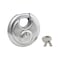 Master Lock 40KADPF Round Padlock with Shielded Shackle Stainless SteelSilver