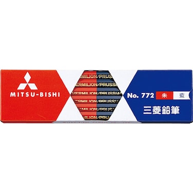 Mitsubishi Pencil Co Ltd Zhu Ai pencil hexagon 772 K772 japan import