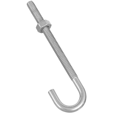 National Hardware N232892 2195 J Bolts in Zinc 14 x 4