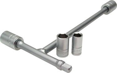 Motion Pro 080389 TriDrive Mini THandle Kit 14inch Drive with 8101213mm Sockets