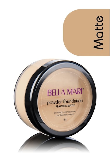 Bella Mari Natural Mineral Powder Foundation Peaceful Neutral 02oz