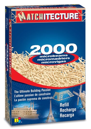 Bojeux Matchitecture Microbeams Refill Model Kit 2000Piece
