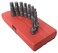 SUNEX TOOLS 2639 12Inch Drive Metric Impact Hex Driver Set 10Piece