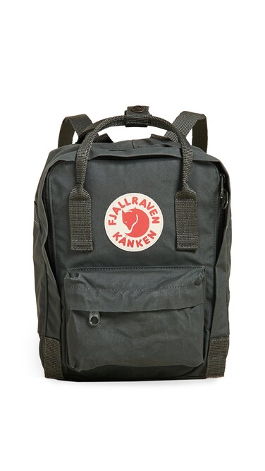 Fjallraven Womens Kanken Mini Backpack Forest Green One Size