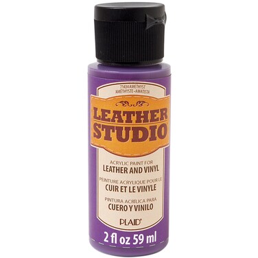 Leather Studio Amethyst Leather Paint