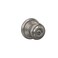 Schlage F40 V GEO 619 Georgian Door Knob Bed  Bath Privacy Lock Satin Nickel