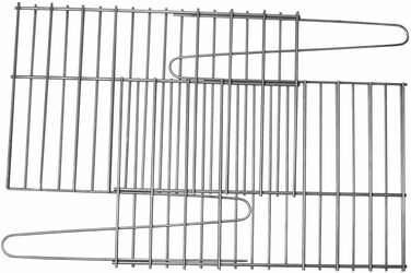 GrillPro 91250 Universal Fit Adjustable Rock Grate Silver