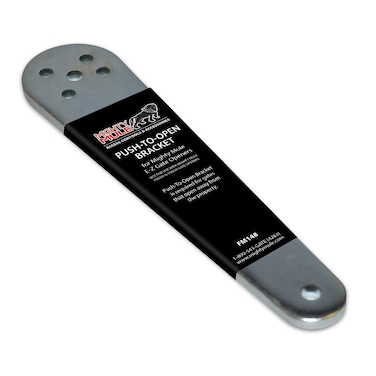Mighty Mule Push to Open Gate Bracket FM148 for Mighty Mule Automatic Gate OpenersSilver