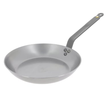 de Buyer MINERAL B Carbon Steel Omelette Pan  95  Naturally Nonstick  Made in France