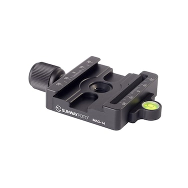 Sunwayfoto MAC14 60mm Clamp ArcaManfrottoBogen CompatibleTripod Head