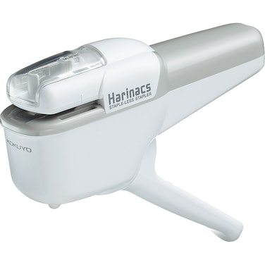 Kokuyo Harinacs Stapleless Stapler Up to 10 Sheets 64gsm Copy Paper Binding White Japan Import SLNMSH110W