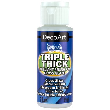 Triple Thick Brilliant BrushOn Gloss Glaze 2oz