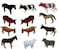 Get Ready Kids Farm Animal Playset Multi 5in to 6in 870