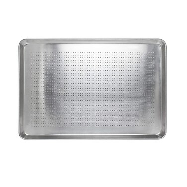 Excellante 18 X 13 Half Size Aluminum Sheet Pan Perforated Comes In Each