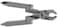 SWISSTECH ST50022 Stainless Steel 6in1 Key Chain Multi Tool Polished Finish Single Pack