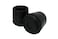 Shepherd Hardware 9226 112Inch Inside Diameter Rubber Leg Tips Black 2 Count Pack of 1