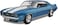 Revell 17457 69 Z28 Camaro RS Revell Monogram Blue
