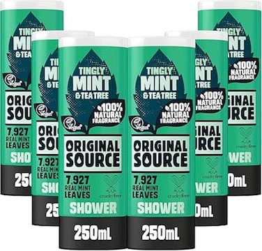 Original Source Tea Tree  Mint Shower Gel 250ml  Pack of 6