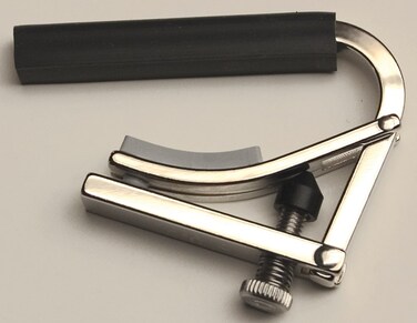 C2 Shubb Standard Series Classical Guitar Capo  Polished Nickel