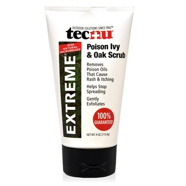 Tecnu Extreme Poison Ivy  Oak Scrub 4 Oz Removes Poisonous Plant Oils That Cause Rash and Itching Poison Ivy and Poison Oak Urushiol Oil Remover for Itchy Skin Relief Cleanses  Calms