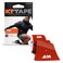 KT Tape Pro Synthetic Kinesiology Athletic Tape 20 Count 10 Precut Strips Rage Red