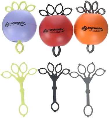 Handmaster Plus Physical Therapy Hand Exerciser Colours May Vary 9 Piece Set