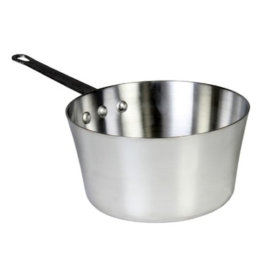 Thunder Group 275 Quart Aluminum Sauce Pans Mirror Finish