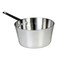 Thunder Group 275 Quart Aluminum Sauce Pans Mirror Finish
