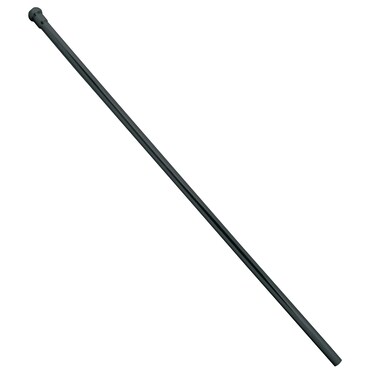 Westbrass D12062 38 x 20 Brass Bullnose Faucet Riser Supply Line Matte Black