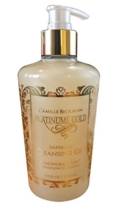 Camille Beckman Platinume Gold Imperial Cleansing Gel Lemongrass Vert  Sparkling Grapefruit 135 oz