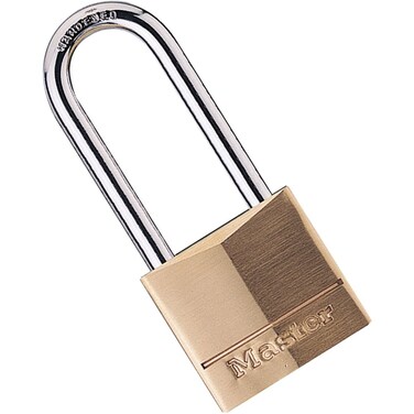 Master Lock 140DLH Padlock 1 Pack BronzeSilver
