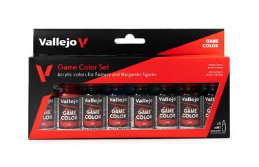 Vallejo Game Ink Paint Set 8 Color Paint