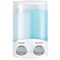Better Living Products White 762541 Euro Series 2Chamber Soap and Shower Dispenser