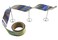 BirdX IrriTape Bird Deterrent Tape 2 x 100 Ft TAPE100 Holographic