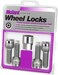 MCGARD 28018 Chrome Bolt Style Radius Seat Locks M14 x 15 Thread Size  Set of 4