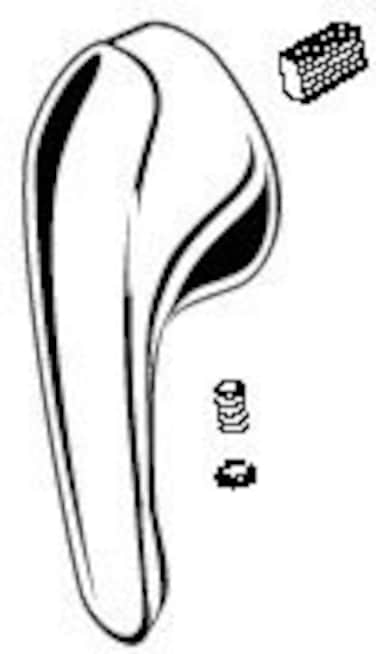 American Standard 0603270020A Handle Kit Polished Chrome 165 x 220 x 510 inches