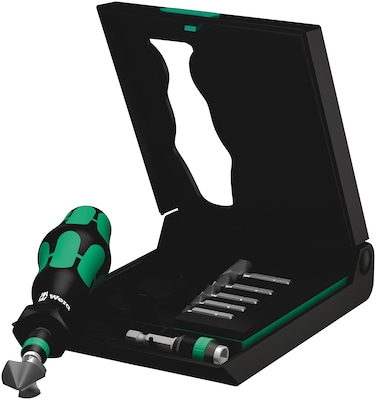 Wera  5104650001 8468 Kraftform Countersink Bit and Bit Set 8Piece